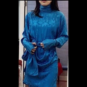 Boutique/Blue Silk